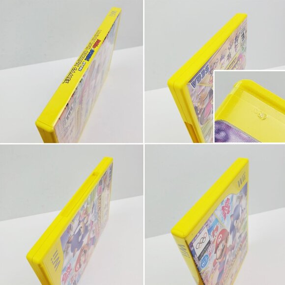 Mario Sonic London Olympic Games Nintendo Wii Video Game Case Manual Tested - Picture 6 of 7